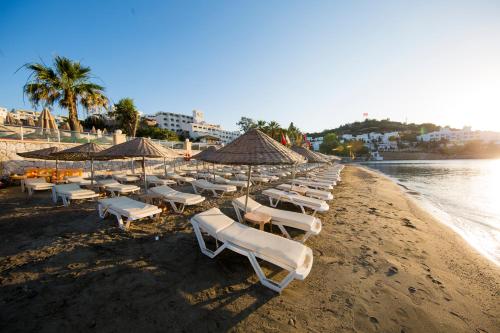 platja, Salmakis Resort & Spa in Bodrum