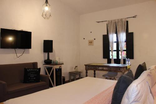 1 double bed