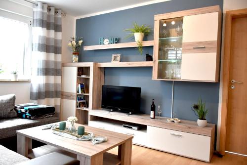 設施, Ferienwohnung Familie Mechler in 格羅斯伊巴赫
