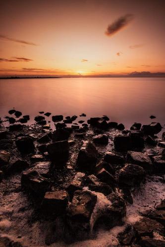 Γύρω περιβάλλον, Vissershuisje aan de waddenzee in Ντόνγκεραντίλ