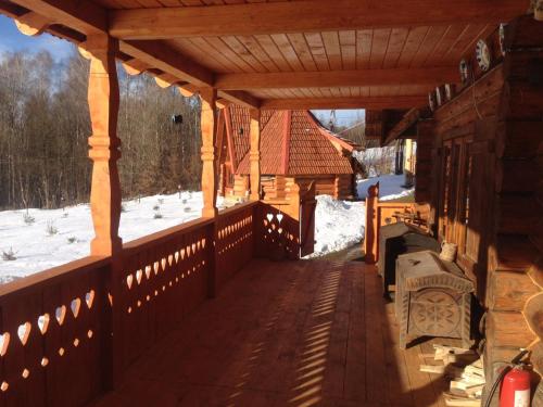 Balkons/terase, Molfar House in Verbovets'