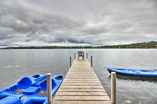 B&B Pequot Lakes - Loon Lake Lodge with Dock, Sauna and Hot Tub! - Bed and Breakfast Pequot Lakes