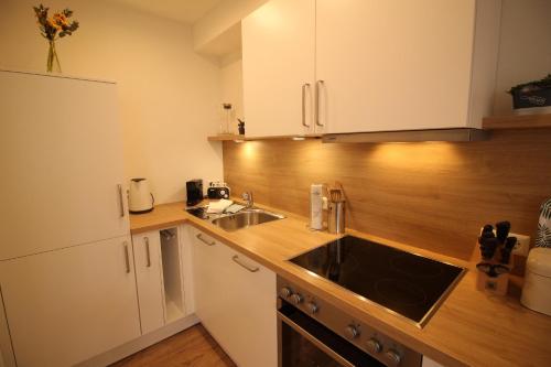 virtuve, Ferienwohnung Feldblick in Hartheim am Rhein