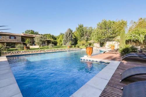Suite des lavandes dans le Mas Au coeur de La provence & SPA