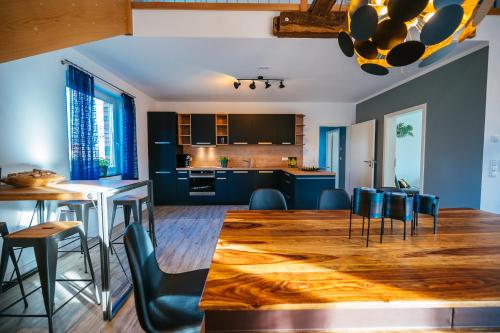 厨房, Ferienhaus Hünzingen № 2 (Ferienhaus Hunzingen № 2) in 瓦尔蒐德