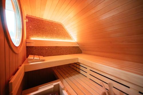 桑拿, Ferienhaus Hünzingen № 2 (Ferienhaus Hunzingen № 2) in 瓦尔蒐德