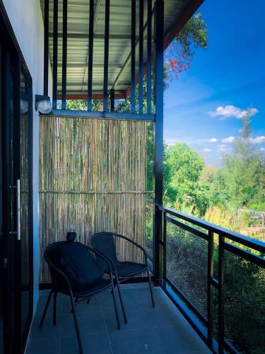 Balcony/terrace, De Saran Lanta in Saladan