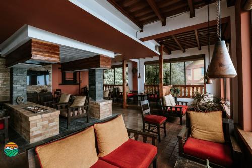 Bar/lounge, Hotel Country Villa in Nagarkot