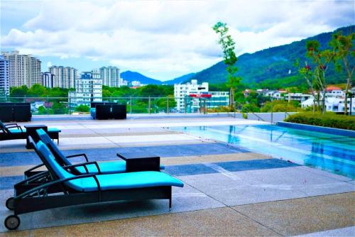 Landmark by Katana 3BR Romantic Luxury Seaview Homestay Gurney无敌海景三房套房, Tanjong Tokong (Foto 2)