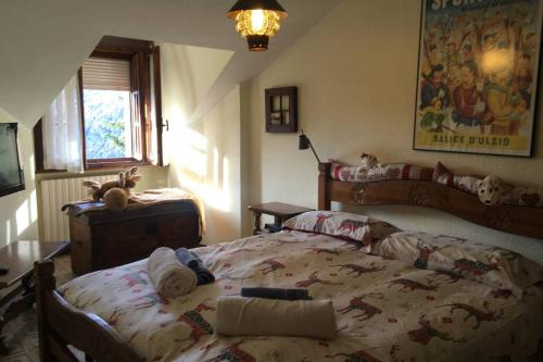  Maison des Alpes mansarda in Sauze dʼOulx