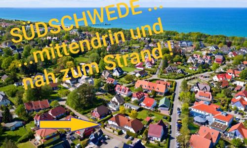 DER SÜDSCHWEDE ... Dein Gästehaus mitten in Zingst und nah zum Strand