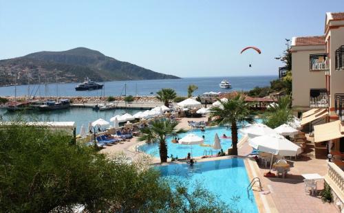 Úszómedence, Hotel Pirat in Kalkan