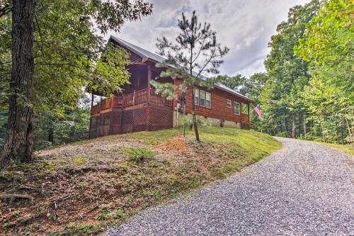 Quiet American Dream Smoky Mtn Cabin with Hot Tub! - main image