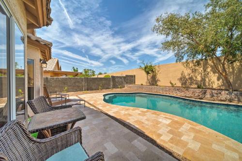 Private Gilbert Oasis with Heated Pool, Near Hiking!