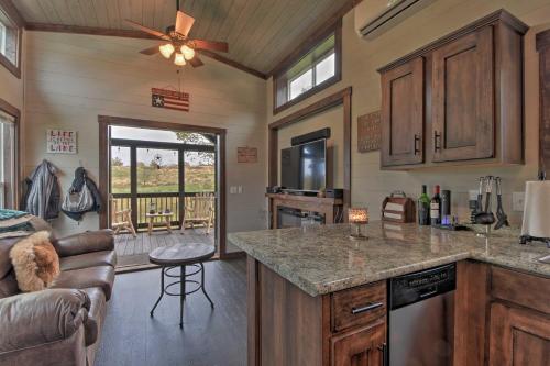 Secluded Morganton Tiny Home with Grills! in Morganton, USA