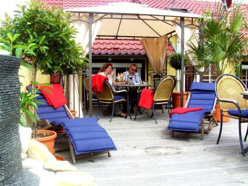Balkons/terase, Cleo´s Hotel Kallstadt in Kallstadt