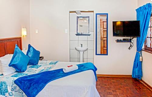 1 double bed