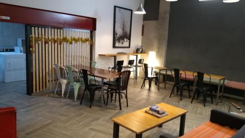 共用Lounge/電視區, The Market Hostel in 阿利坎特市中心