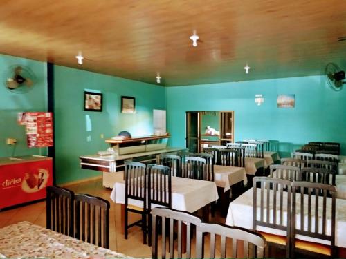 Restaurant, Pousada Don Blu in Itaipulândia