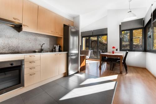 bucătărie, Apartaments El Floc in El Tarter