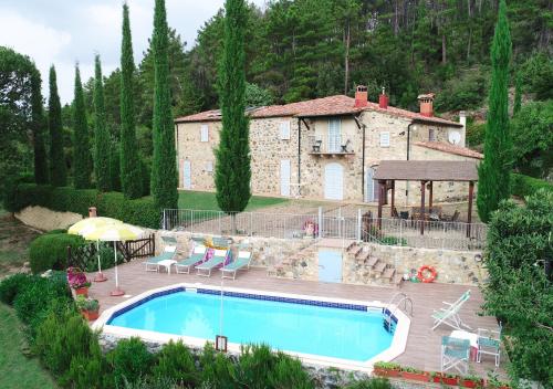 Viesnīcas āriene, Villa le Capanne in Montecastelli