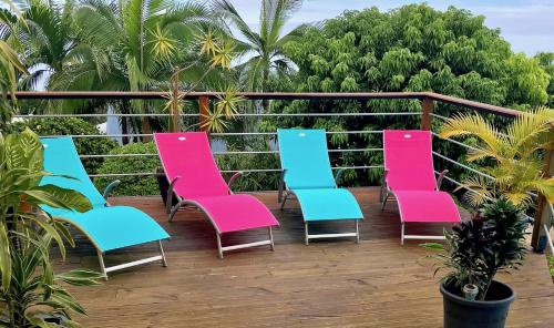 Suite Creole Piment Zoizeau pour 4 pers avec piscine privee