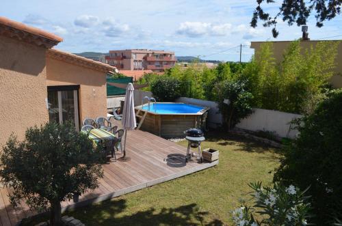 MAISON AVEC PISCINE EN CENTRE VILLE A SETE gîte à louer Sète