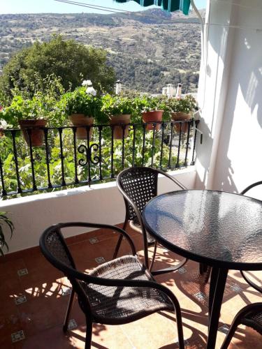 شرفة/ تراس, Casa La Huerta in Bubion