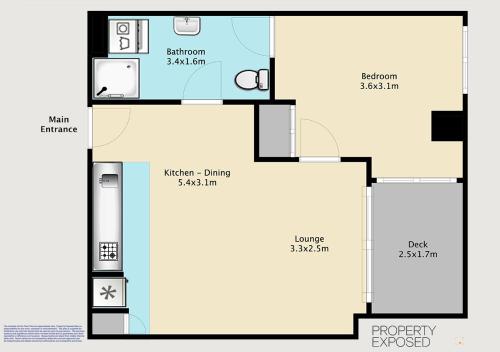 QV Stays City Central Pad with Parking, Auckland (foto 10)