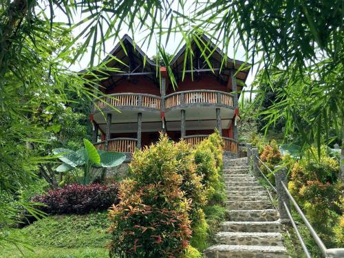 Zunanjost, Hotel Orangutan in Bukit Lawang