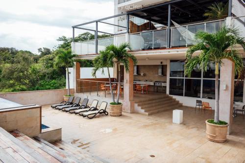 Swimming pool, Apartamento El Palmar Residences in San Carlos