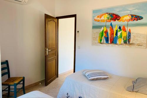 Location adorable villa 2 chambres les pieds dans l'eau Bonifacio