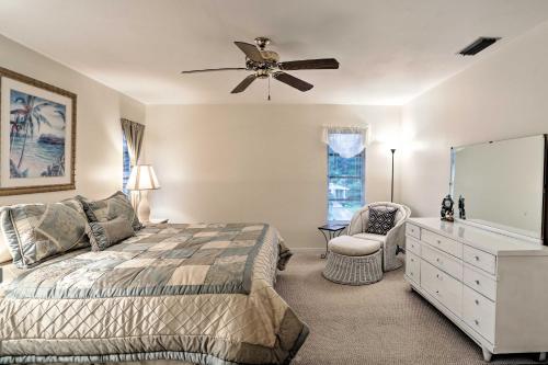 Canalfront Home with Private Dock - 5 Mi to Beaches! in Englewood, USA