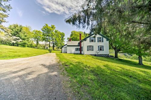 Stamford Farmhouse with Deck in Catskill Foothills