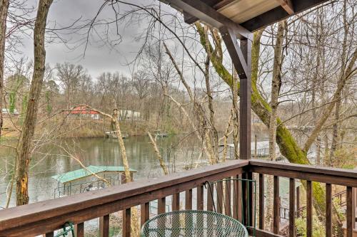Cozy Heber Springs Cabin with Deck and Dock!