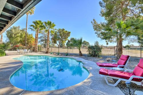 Mesa Home with Pool about 7 Mi to Riparian Preserve!