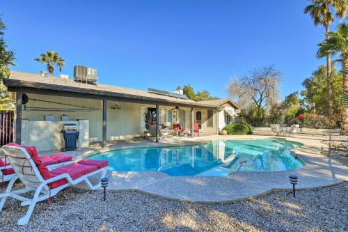 Mesa Home with Pool about 7 Mi to Riparian Preserve!