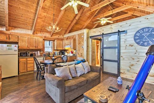 Sevierville Cabin with Private Hot Tub and Fireplace!