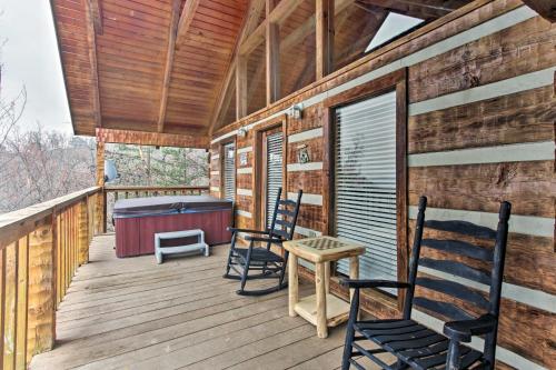 Sevierville Cabin with Private Hot Tub and Fireplace! in Sevierville, USA
