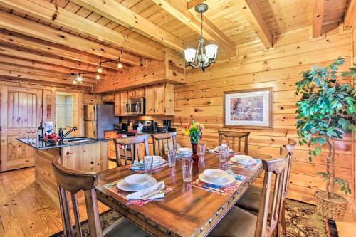 Cabin with Resort Pool Bordering Smoky Mtn Natl Park - main image