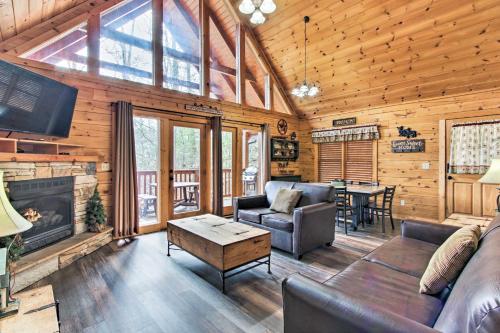 Luxe Gatlinburg Cabin with Game Room and Smoky Mtn View - image 4