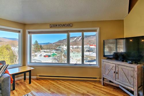 Lincoln Family Condo 2 Mi to Loon Mountain Resort in 林肯市中心