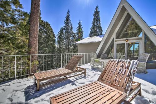 Gorgeous A-Frame Cabin with Views & Spacious Decks - Lake Arrowhead