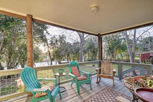 Riverfront Martindale House w/ 2 Covered Decks