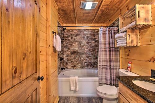 Smoky Mtn Log Cabin with Hot Tub and Panoramic Views! - image 3