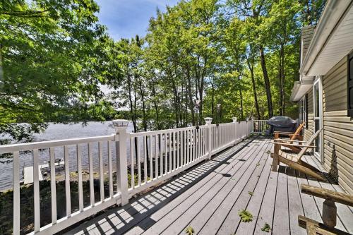 Waterfront Pocono Lake Home with Private Dock!