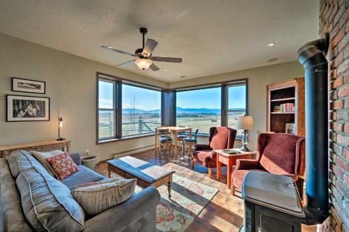 Bozeman Home on 11 Acres w/ Mountain Views!