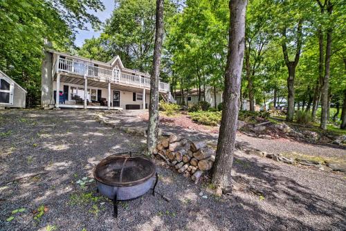 Waterfront Pocono Lake Home with Private Dock!