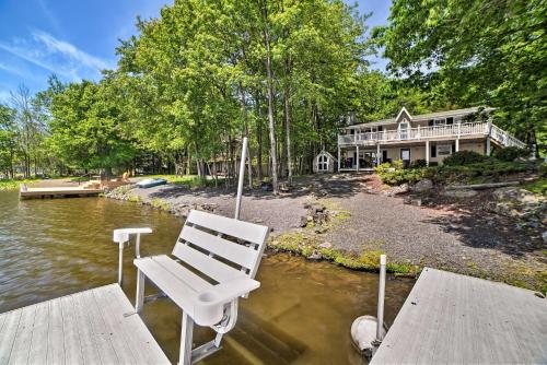 Waterfront Pocono Lake Home with Private Dock!