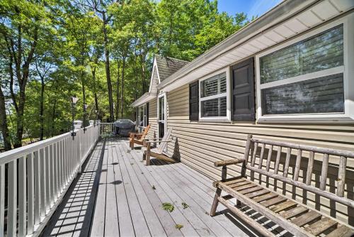 Waterfront Pocono Lake Home with Private Dock!